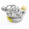 Chastity Devices Sexy MonaLisa The Male Standard Stainless Steel Chastity Locking Cage and Tube R475892419