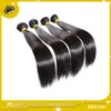 9A Virgin Human Hair Brazilian Malaysian Peruansk Indian Hair Extensions 3/4 bitar mycket brasiliansk rak hår dubbel inslag naturlig svart