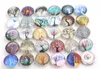Gratis verzending DIY Sieraden Bevindingen, Nieuwe Collectie Life Tree Glass Stone Buttons Life Tree Buttons voor Snap Armband Ketting Ring Oorbellen
