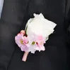 Vintage-Bräutigam-Boutonniere-Bräutigam-Korsage-Blumenbroschen-Bräutigam-Accessoires-handgefertigte, maßgeschneiderte passende Braut-Handgelenksblume verfügbar