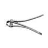 Partihandel-Nail Clipper Cutter Trimmer Care sax Manicure Pedicure Bent Stainless Steel EQD566