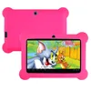 Multi-color Anti Dust Kids Child Soft Silicone Rubber Gel Case Cover For 7" 7 Inch Q88 A33 A23 Android Tablet pc MID Free shipping 50pcs