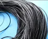 1.5 mm Black/Brown Genuine Leather Cords String Rope,Jewelry Beading String, 100m /lots For Bracelet & Necklace,DIY Jewelry Accessory