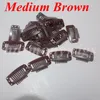 Hair extension Clips 3.2cm 9teeth black color stainless steel for hair extenions weft wigs 6colors