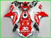 Freeephip Motobike Set для Yamaha Flatings YZF R1 07 08 Red White Black New Facking Kit YZF-R1 2007 2008 YQ61