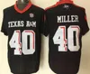 Thr Ncaa Texas AM Aggies #2 Johnny Manziel 40 von Miller 15 Myles Garrett 9 Ricky Seals-Jones Black Red White Men Youth Kid Jersey