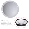 Freeshipping 8 Pole 80cm / 31.5 "Gummi Vit / Svart Fällbar Kollapsibel Skönhet Softbox Flash Reflektor Diffuser för Bowens Mount Studio