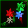 LED -effecten Xmas Wall Decoration Laser Lights 4 Pattens Card Lamp Projector Lichten Snowflake Love Candy Skull voor Halloween