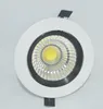 2015 vente chaude led plafonnier lampe ce rohs certifié rond blanc cob led downlight 10w