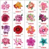 66cm tatuagens temporárias falsas à prova d'água adesivos de tatuagem arte corporal pintura para decoração de festa etc flor mista rosa peônia lotus4071323