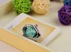 2018 nouvelle mode Ellipse pierre précieuse anneau montre-bracelet flip anneau table originalité individualité quartz anneau montre étudiant table