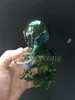 Nytt 6,5 tums främmande glasrör Glas Rökpipor Mini Glass Bongs Alien Pipes Tobacco Pipes