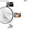 New prata chegada banhado colar de cristal elegante colar de pingente duplo linha de diamantes para a mulher