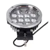 2PCS Round 7 '' Cree 60W LED-arbete Ljuskörning Ljusbil / Flood Offroad Machinery 4WD ATV SUV 12V 24V 60W LED-arbetsljus