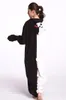 Costume di Halloween e Carnevale Cosplay per adulti Danganronpa Monokuma Orso Kigurumi Onesies Pigiama Tuta con cappuccio Abbigliamento Cosplay