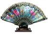 Black Lace Wedding Fans Ladies Hand Dancing Fan Fan Retro Bun Deco Fans Handmade Wedding Guest Gift3774844