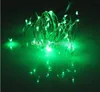 الصمام النحاس سلسلة 2 متر 20 المصابيح بطارية تعمل الجنية سلاسل أضواء التألق حزب عيد الميلاد 50 قطع موك