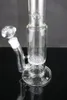 Hookahs Honeycomb Percolater Straight Bong Water Pipes 18,8 mm Joint storlek 17,5 tum oljeriggar för rökning för rökning