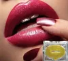 10 000pcs Crystal Collagène Nano Gold Massive Corneous Hydrating Mask Anti-Aging Anti-Wrinkes Lips Care Pads Lip Sticker
