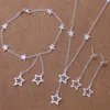 مع رقم التتبع الجديد للأزياء المجوهرات الساحرة للسيدات 925 Silver 12 Mix Jewelry Set 1460261B