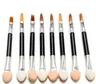 Nieuwe 50 stks / set Applicator Double-ended Cosmetische Borstels Dames Make Oogschaduw Eyeliner Spons Lip Borstel Set Wegwerp