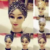 Wholesale-Fashion Soft  Style Yoga Headwrap Cap Turban Hat Cloche Chemo Hair Cover