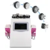 Bra effektiv 5 i 1 UNOISIONION Ultraljuds kavitationsmaskiner Vakuumsugning RF Radiofrekvenscelluliteravlägsnandeutrustning