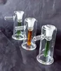 Glazen filter Hooka Hookah Small Hand Groothandel Glass Bong, Random levering van kleuren, gratis verzending, grote beter