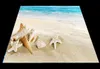 Piso da foto personalizado papel de parede 3D estereoscópico Piso mar praia 3d mural PVC papel de parede auto-aderência piso wallpaer 20157024