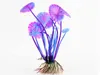 Sell Plastic Lotus leaf Grass Plants Artificial Aquarium Decorations Plants Fish Tank Grass Flower Ornament Decor271z