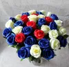 Färska rosen Artificial Flowers Real Touch Rose Flowers Home Decorations for Wedding Party eller Birthday HJIA1254407184
