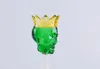 Crown Bubble Head, Wholesale Glass Bongs Oil Burner Glass Pipes Water Pipes Glass Pipe Oil