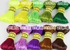 SHIP 10 lots 25 Colors 25mm 20M Chinese Knot Cord Korean Nylon Rattail Satin Braided String Cord Jewelry Making Beading Rope5614887