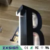 4 inches high Outdoor waterproof stainless steel backlit house numbers, halo lit home doorplates, rear lit metal figures