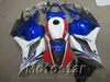 Injektionsgjutning Motorcykeldelar för Honda CBR600RR Fairings 2009 2010 2011 CBR 600RR 09 10 11 Red Blue Black Fairing Kit yr68