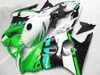 Toppkvalitetsfeedningar för Honda CBR600 F3 1997 1998 Green Black White Bodywork CBR 600 97 98 Custom Fairing Kit QY88