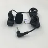 3,5 mm externes Mikrofon für Auto-DVD-Radio, Laptop, Stereo-Player, HeadUnit-Kabel, 3 m, mit U-förmigem Befestigungsclip