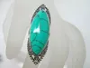 Vintage Gemstone Rings Fashion Special Ring Jewelry with Colorful Turquoise Tibetan Rings Turquoise Rings assorted designs