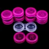 Colorful Case Contact Lenses Box Contact Lens Case,Glasses Color Double-Box, Contact Lens Case Eyewear Accessories