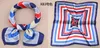 Печать шелковые шарфы 64 цвета квадраты шарф цвет бутиловый Атлас для стюардессы женщин профессиональное платье бесплатно Fedex TNT