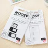 4 In 1 Noosy SIM card Adapter Eject Pin Forcell phone With SIM Card key Retail Box High Quality6210453