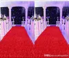 2015 Luxury Wedding Centerpieces Favors 3D Rose Petal Carpet Aisle Runner för bröllopsfest dekoration levererar 12 färg