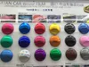Moldagem de vinil de adesivo de carros em forma de OVNI e modelo de exibição de cores de cor de pintura com pequeno gancho para tinta/cor de vinil mostra MO-179D