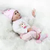 54 cm Realistico Reborn Baby Soft Silicone Vinyl Real Touch Doll Lovely Newborn Baby Reborn Baby Dolls