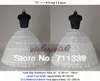 Yüksek Kaliteli Ayarlanabilir 8 Katmanlı Düğün Gelin Elbise Quinceanera Petticoat Crinoline Accessories3624687
