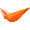 Nuova amaca da campeggio amaca singola in nylon portatile 230 * 90 cm paracadute amaca in tessuto paracadute per viaggi escursionismo zaino in spalla