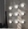 Willlustr Itre Cubi Applique da parete Lampada Ufficio Stile design Luce moderna el ristorante porta portico vanità illuminazione novità cubi281s