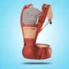 Nuevo diseño de portabebés ergonómico para niños pequeños con asiento de cadera, mochilas transpirables multifunción para bebés, niños pequeños