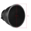 Freeshipping 7" Standardreflektor-Diffusor-Lampenschirmschale mit 10/20/30/60-Grad-Wabengitter für Bowens Mount Studio Flash Speedlite