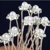 40pcs Hochzeitszubehör Braut Perlen Haarnadel Blume Kristall Strasshaarstifte Clips Brautjungfer Frauen Haarschmuck6334723